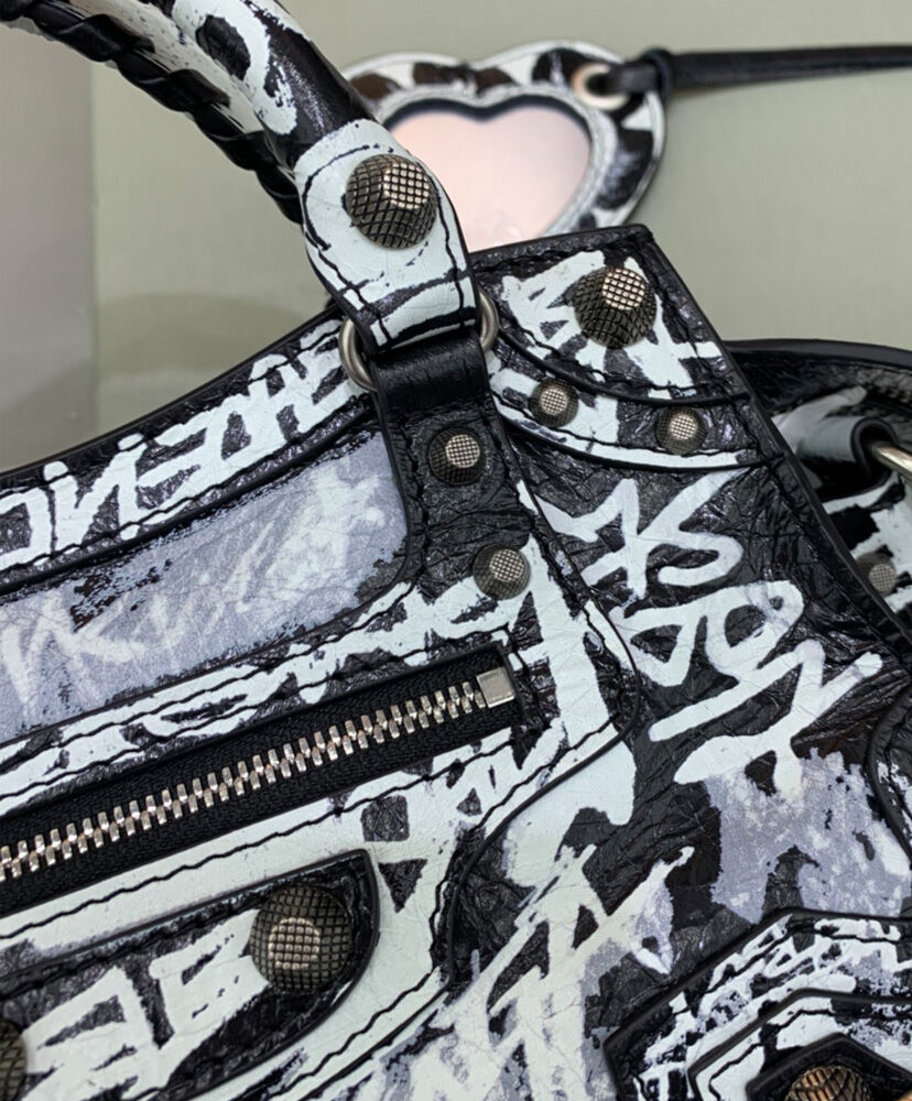 Balenciaga Neo Cagole XS Handbag Graffiti