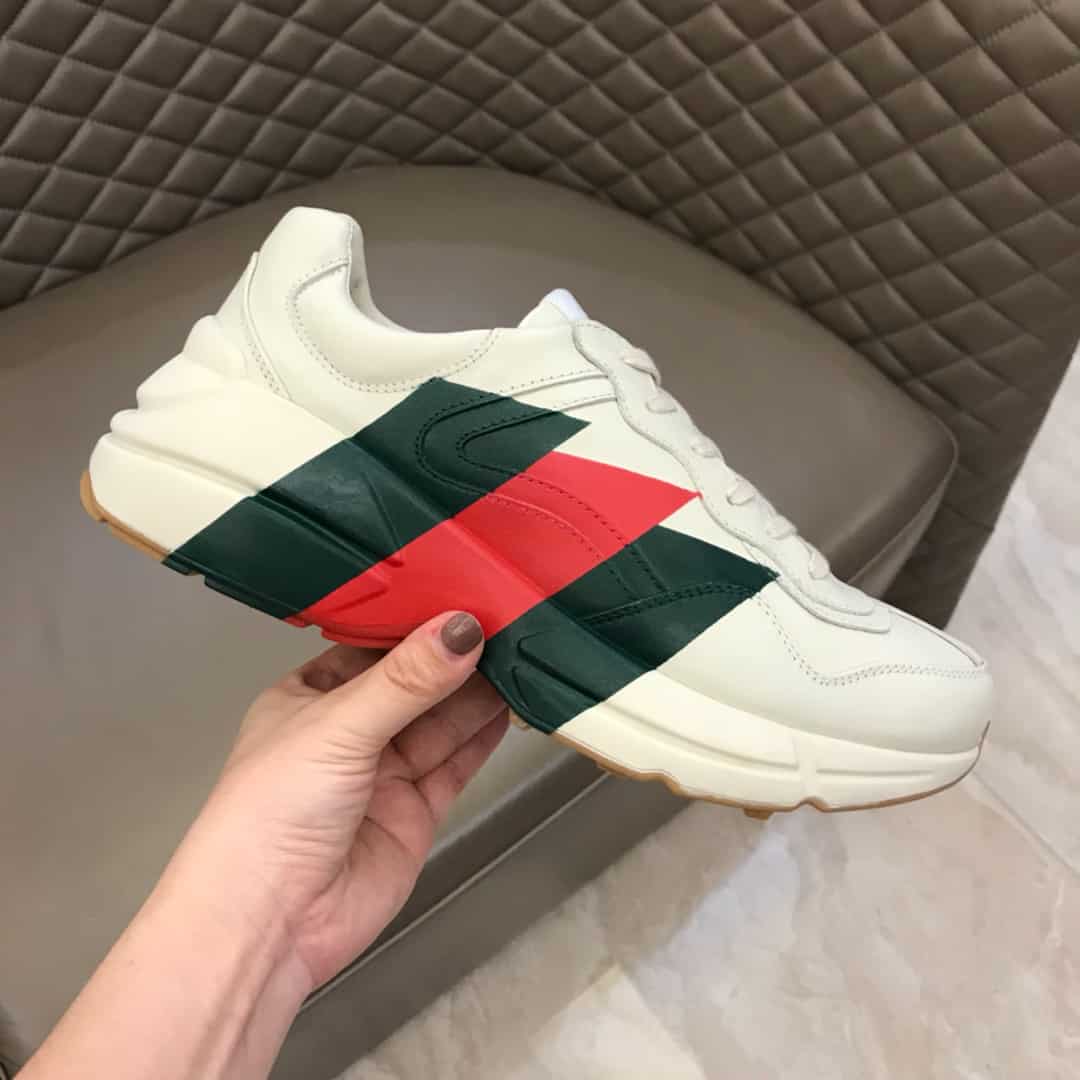 GUCCI RHYTON WEB PRINT SNEAKER   GC58