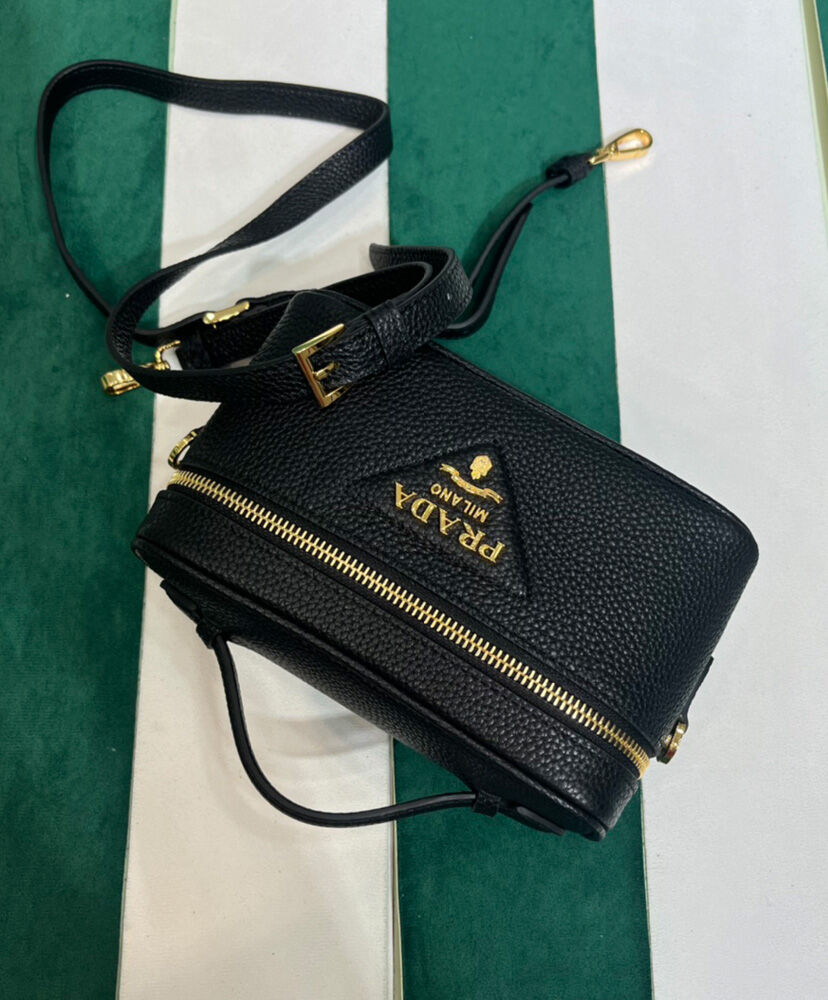 Prada Leather Mini-bag 1BH202 Black