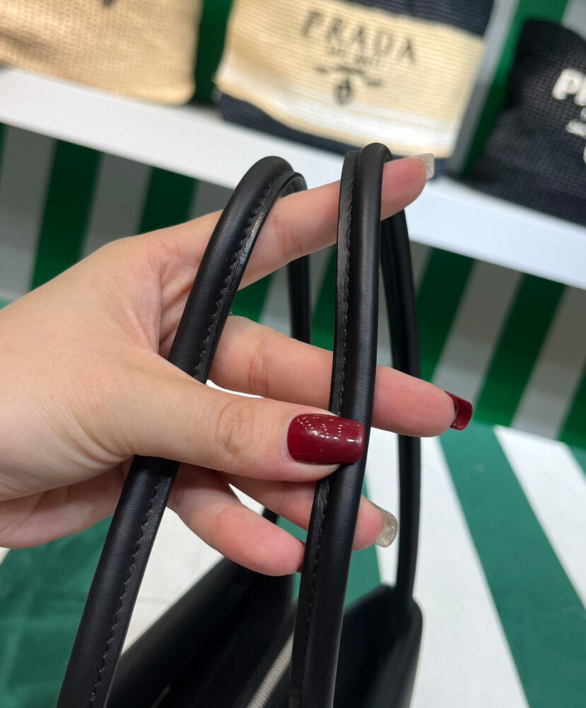 Prada Small Leather Bag Black