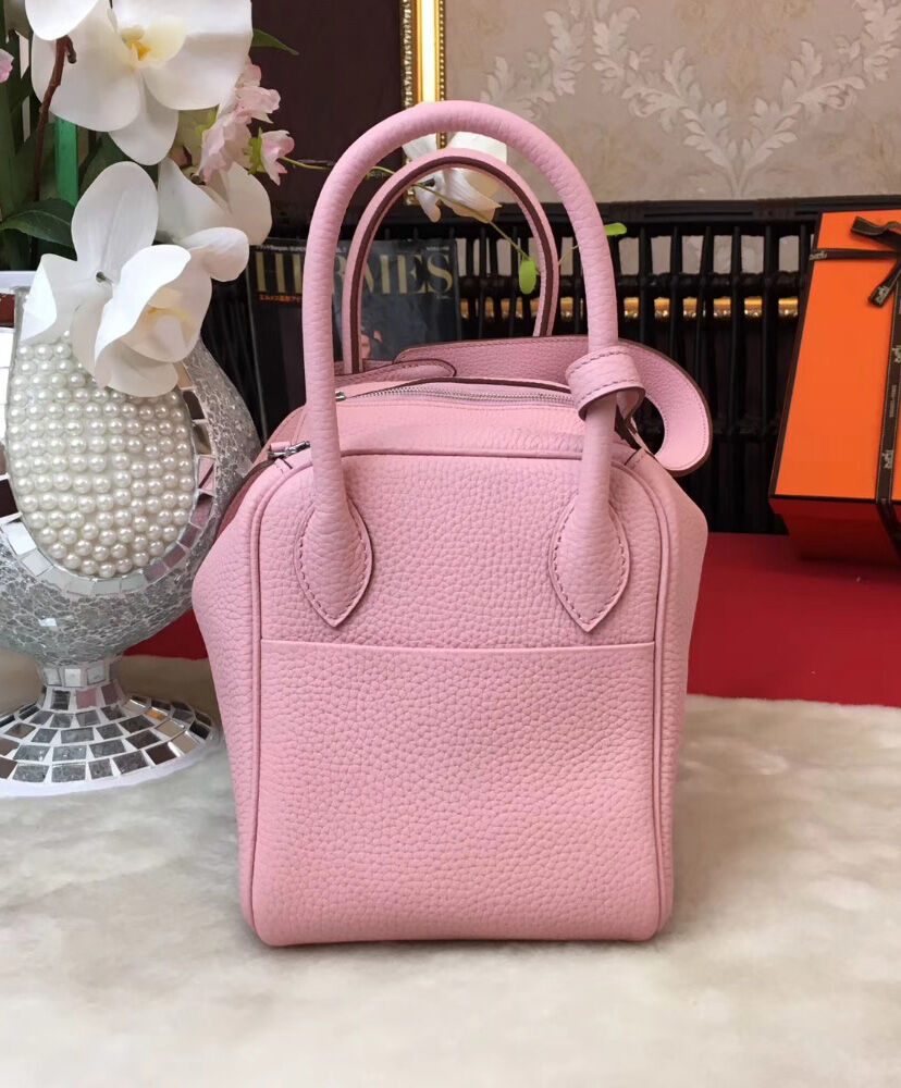 Hermes Linda Bag 26 Togo Leather Pink