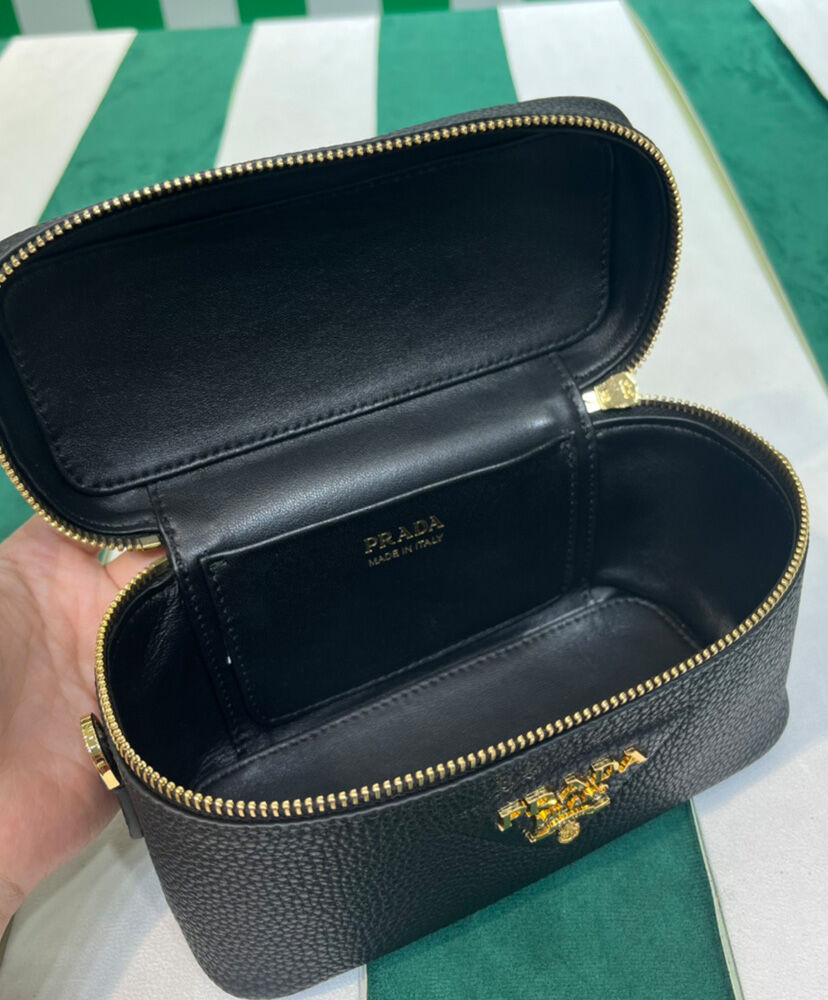 Prada Leather Mini-bag 1BH202 Black