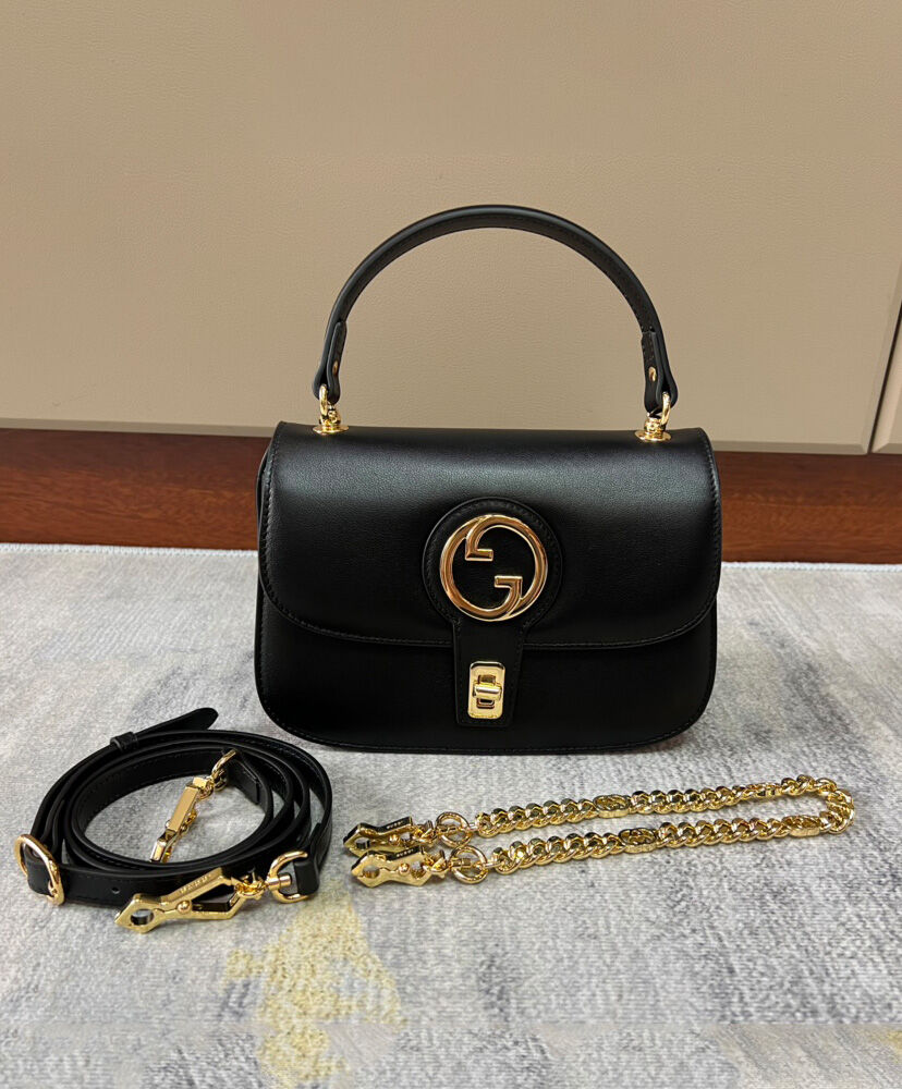 Gucci Blondie Top-handle Bag 735101 Black