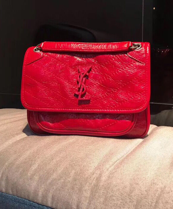 Saint Laurent Baby Niki Chain Bag 5330370 Red