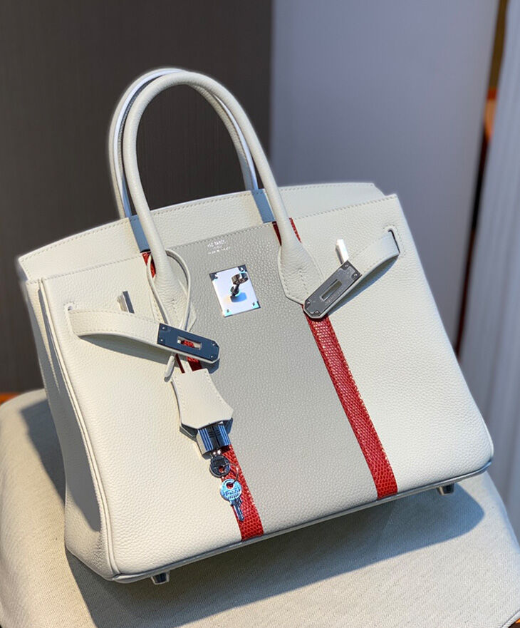 Hermes Birkin 30 Club Cream