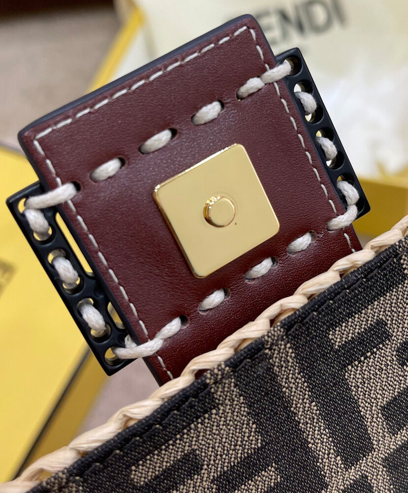 Fendi Baguette 8BR600 Coffee