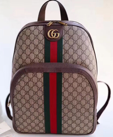 Gucci Ophidia GG medium backpack 547967 Dark Coffee