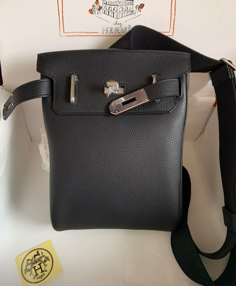 Hermes Hac a Dos PM Backpack H083589 Black
