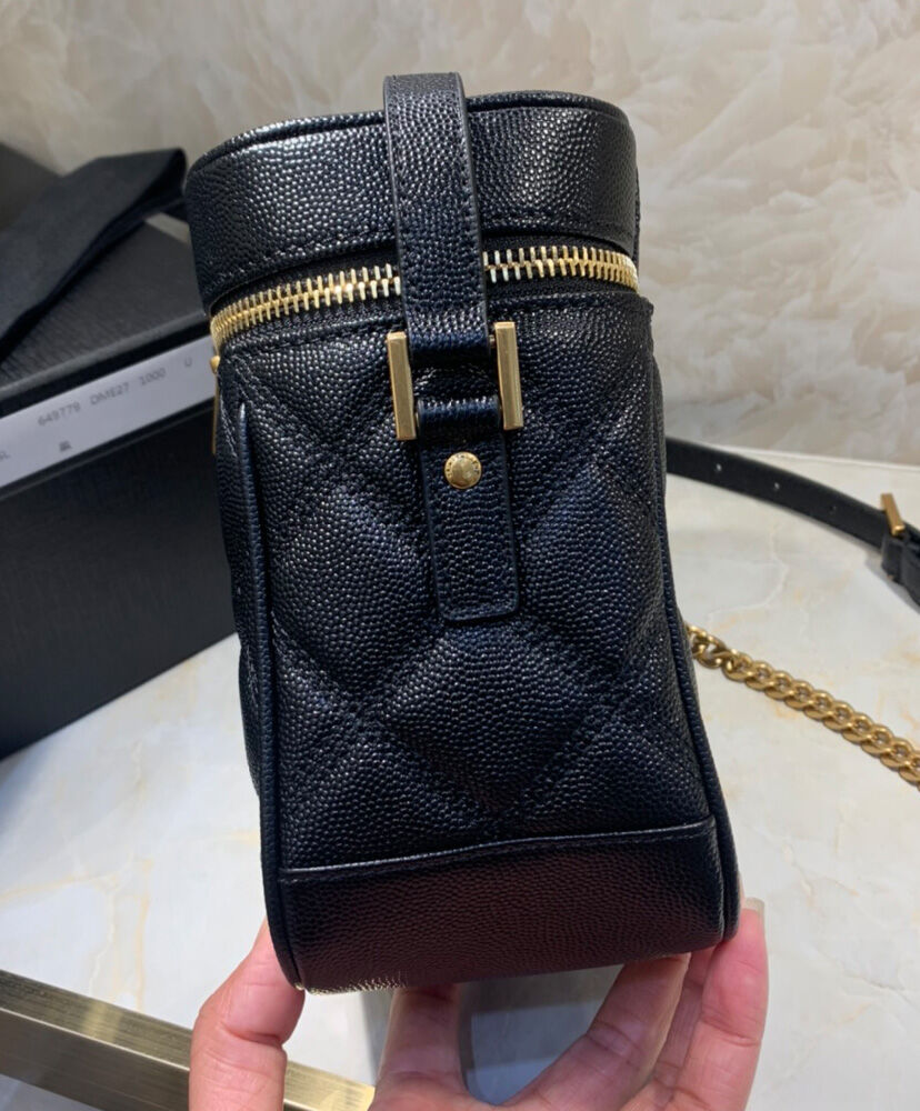 Saint Laurent 80 s Vanity Bag 649779 Black