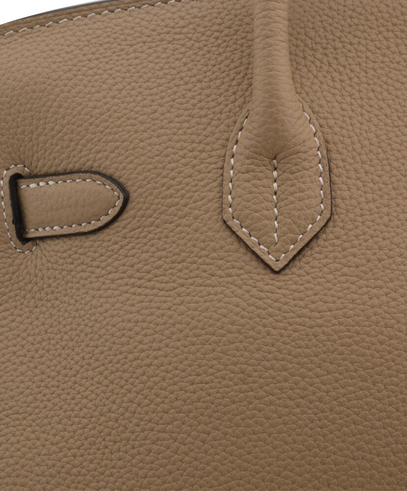 Hermes Birkin 30 Bag Togo Leather Gray