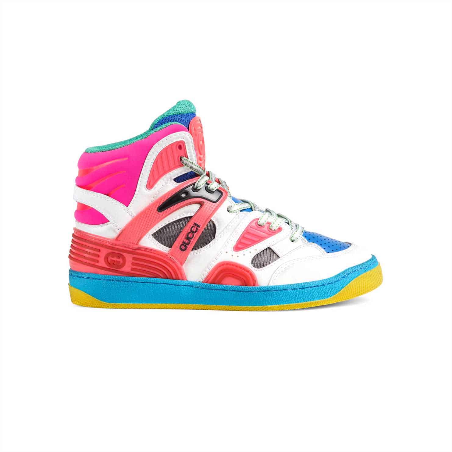 GUCCI BASKET SNEAKERS WHITE DEMETRA   GC069