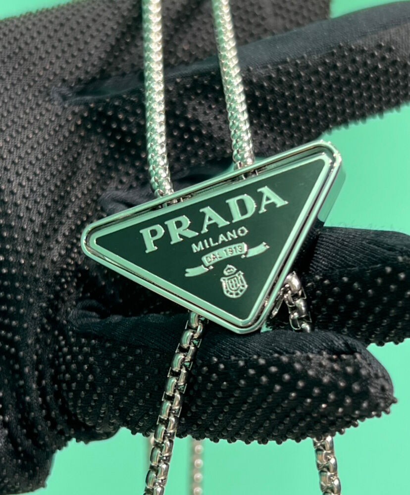 Prada Cardholder With Shoulder Strap And Crystals Black