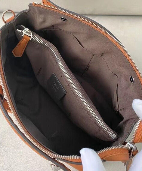 Fendi Medium By The Way Boston Bag 8BL146 Coffee