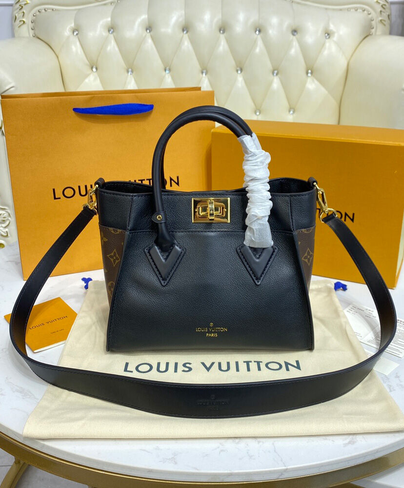 Louis Vuitton On My Side PM M57728 M57729 Black