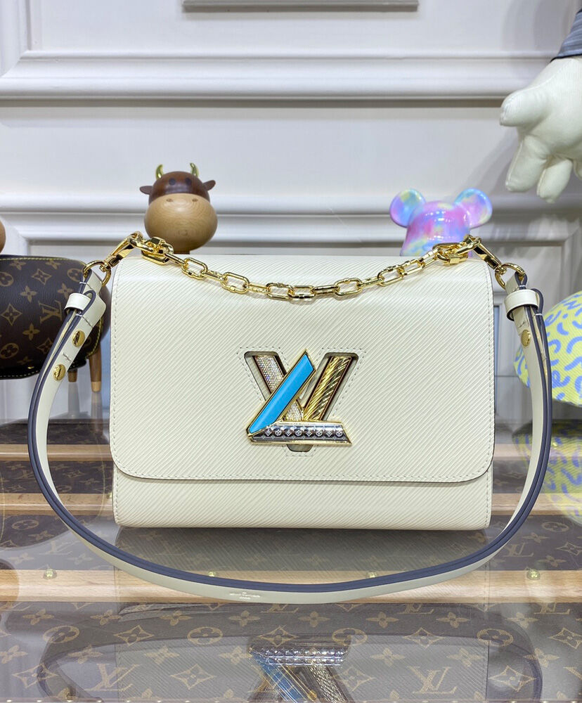 Louis Vuitton Twist MM M21031 M21032 Cream