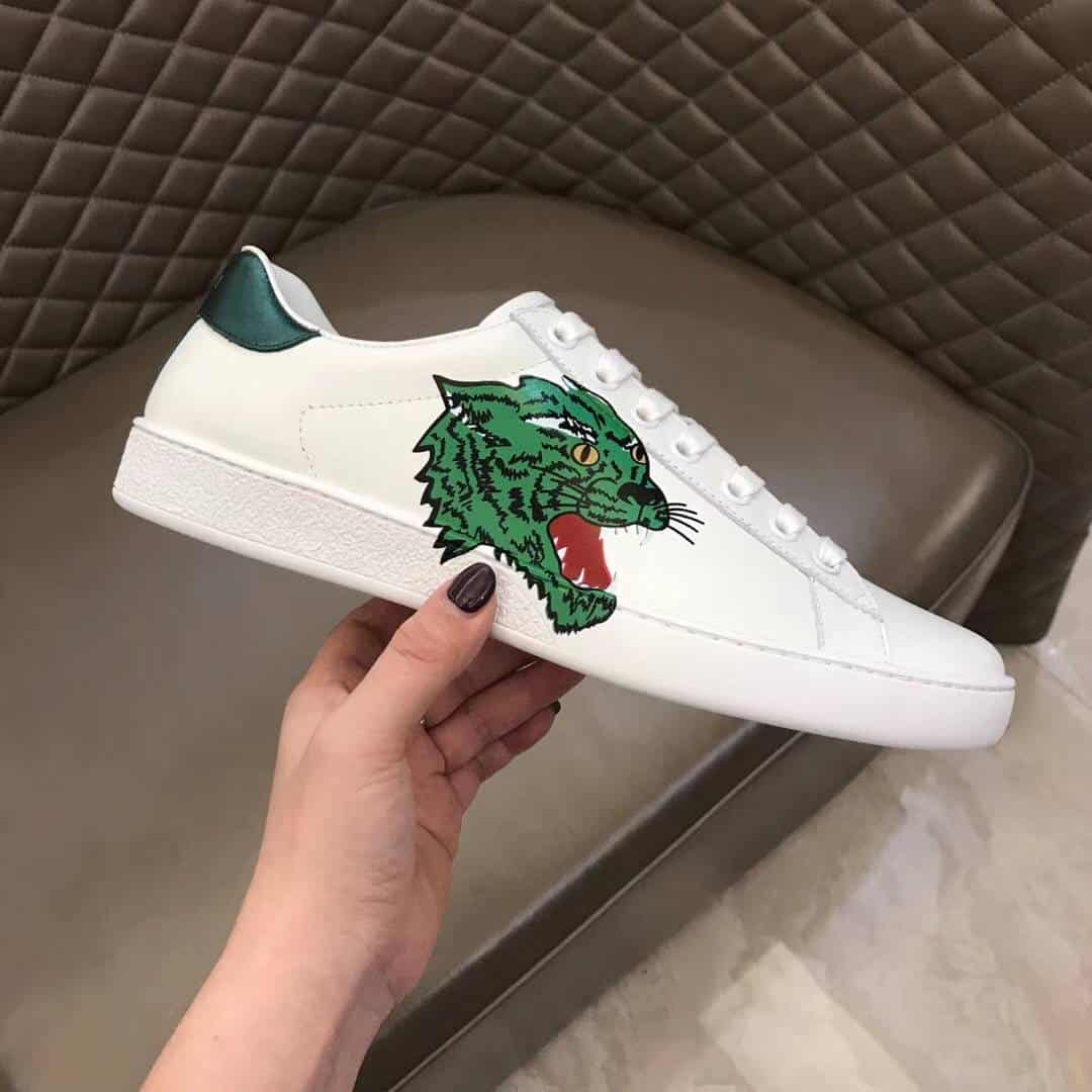 GUCCI ACE PANTHER SNEAKER   GC6