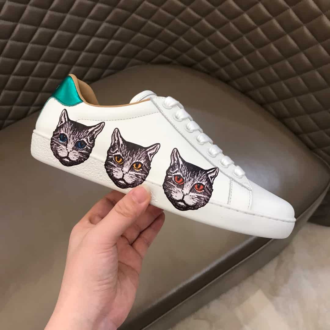 GUCCI ACE SNEAKER WITH MYSTIC CAT   GC33