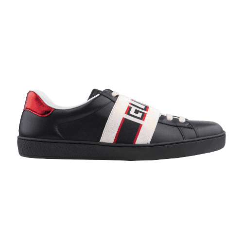 GUCCI STRIPE LEATHER SNEAKER   GC4