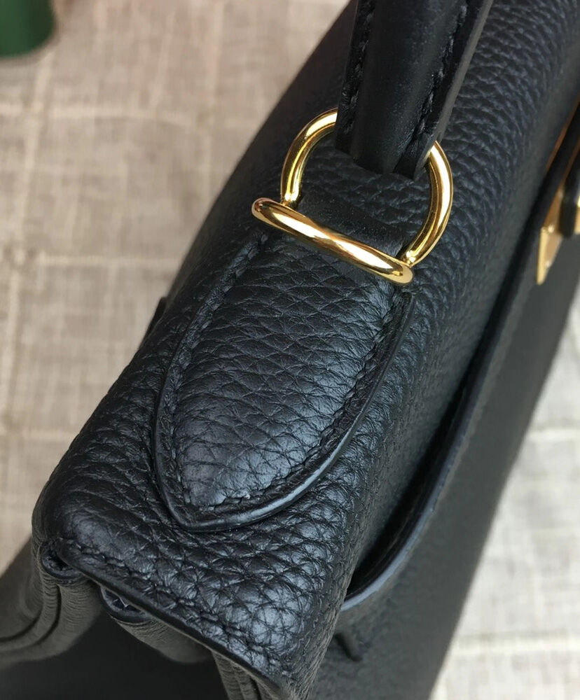 Hermes Kelly Bag 28 Togo Leather Black