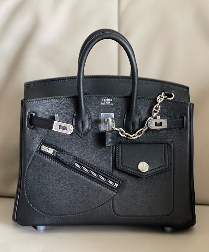 Hermes Birkin 25 Limited Edition Rock Black