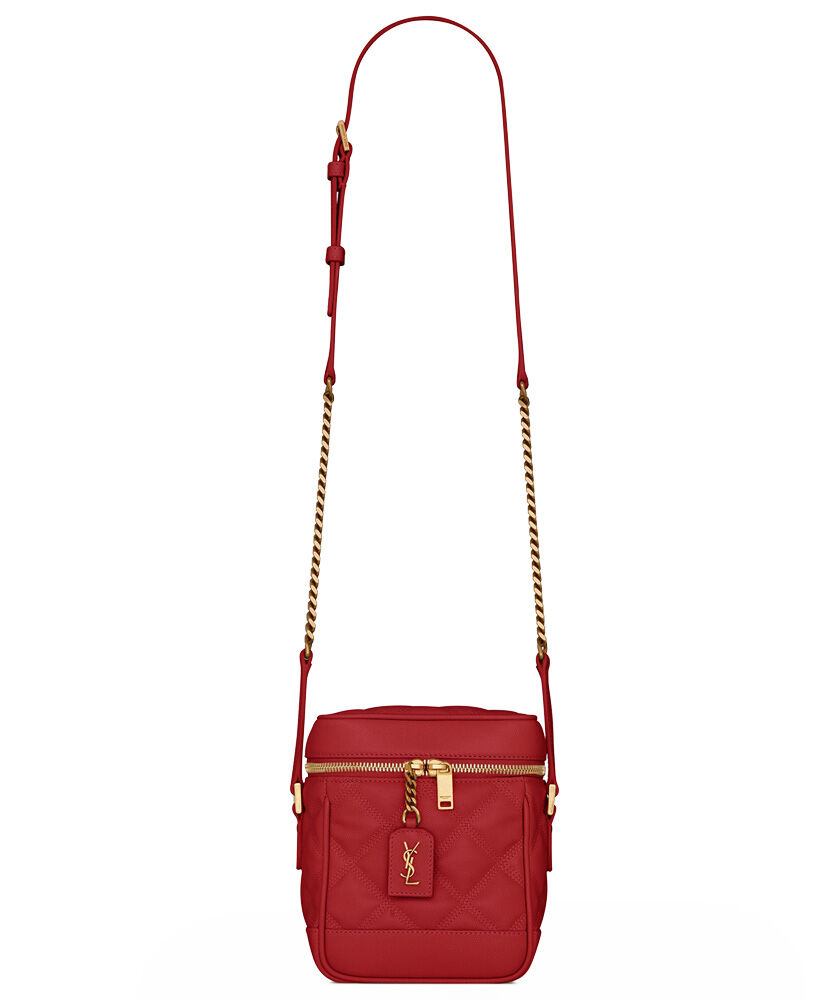 Saint Laurent 80 s Vanity Bag 649779 Red