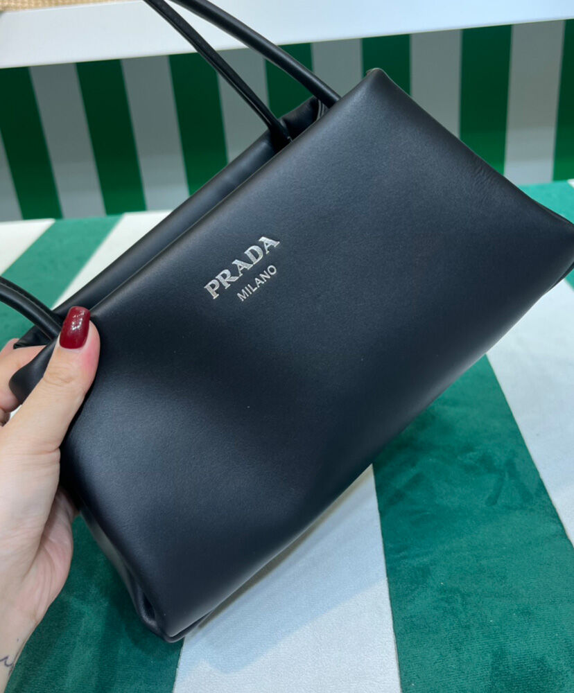 Prada Small Leather Bag Black