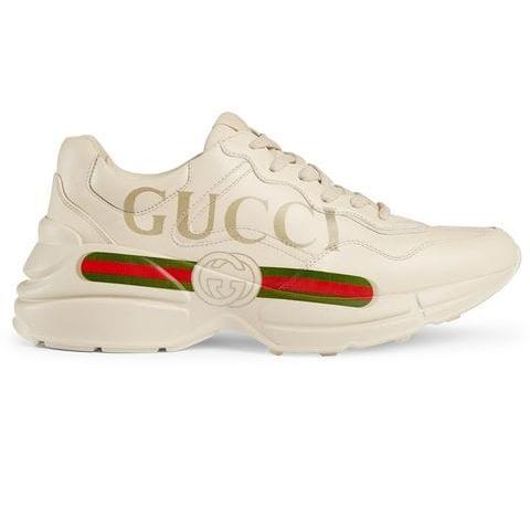 GUCCI RHYTON LEATHER SNEAKER   GC55