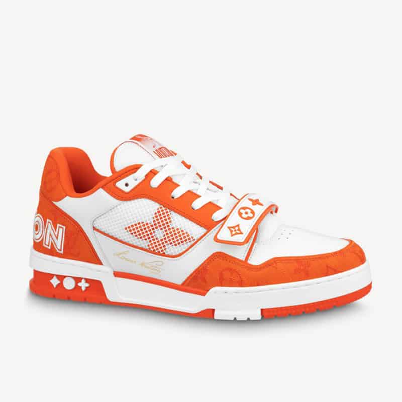 LOUIS VUITTON TRAINER SNEAKER ORANGE   LSVT325