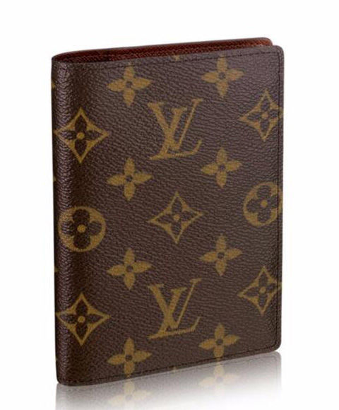 Louis Vuitton Passport Coverp Brown M60181