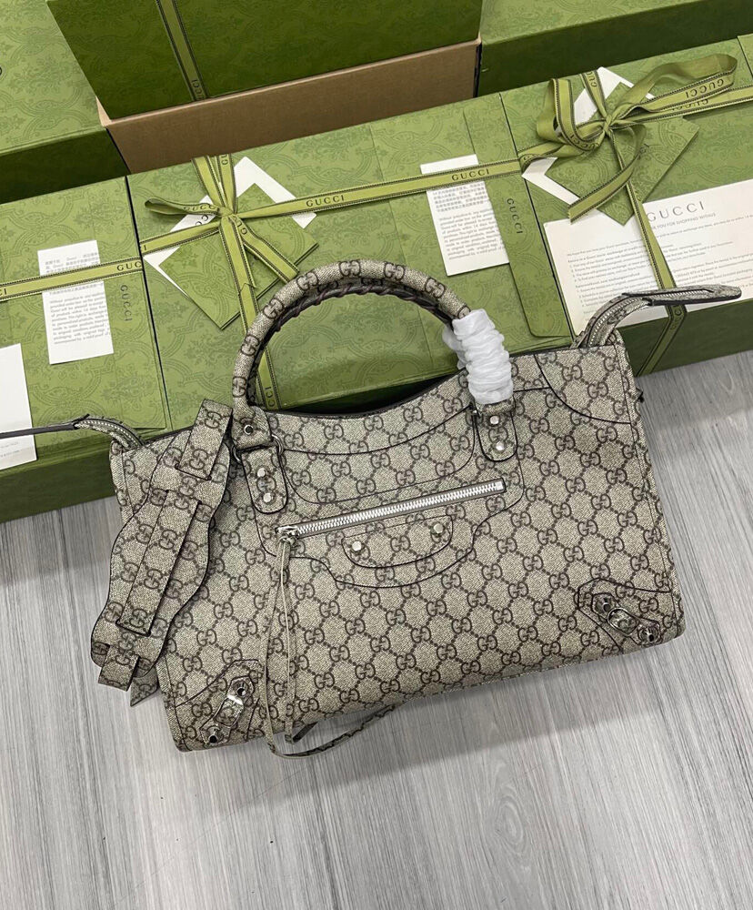 Gucci The Hacker Project Medium Neo Classic Bag 681695 Coffee