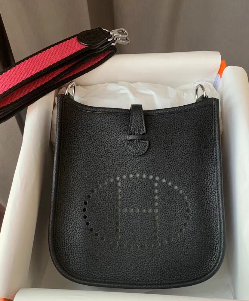 Hermes Evelyne 16 Amazone Bag Black