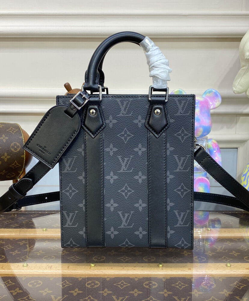 Louis Vuitton Sac Plat Mini M46453 Black