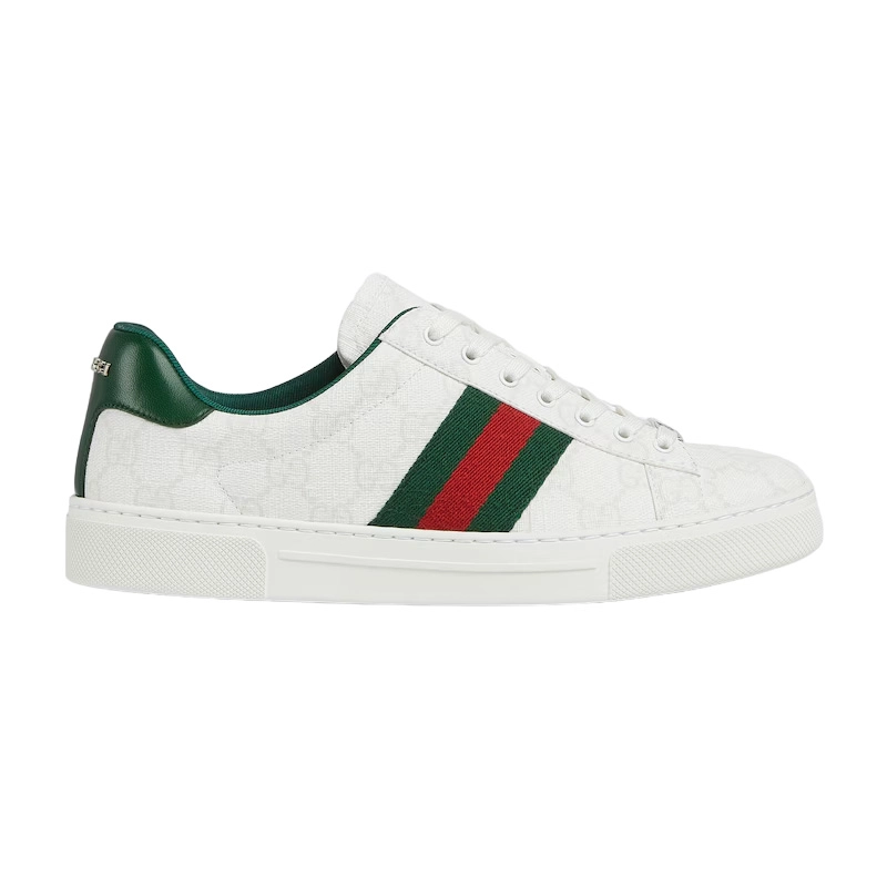 WOMEN S GUCCI ACE SNEAKER WITH WEB   GC249
