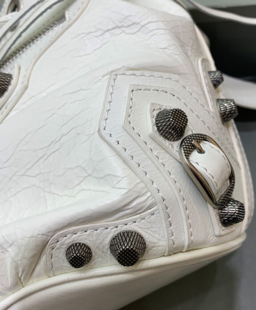 Balenciaga Le Cagole XS Bucket Bag Cream