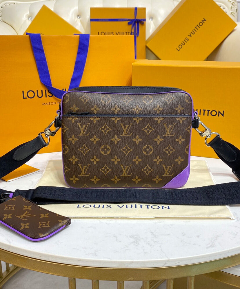 Louis Vuitton Trio Messenger Bag M46266 Purple