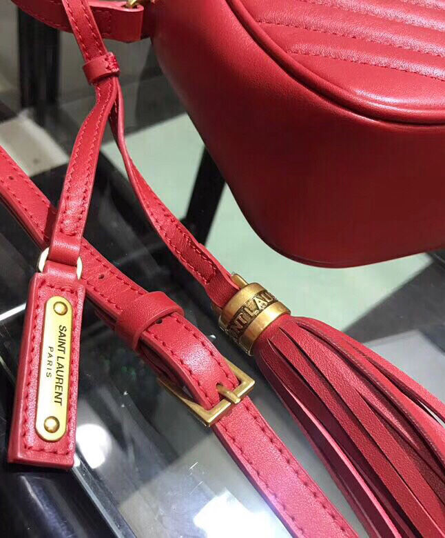 Saint Laurent Lou Camera Bag 520534 Red