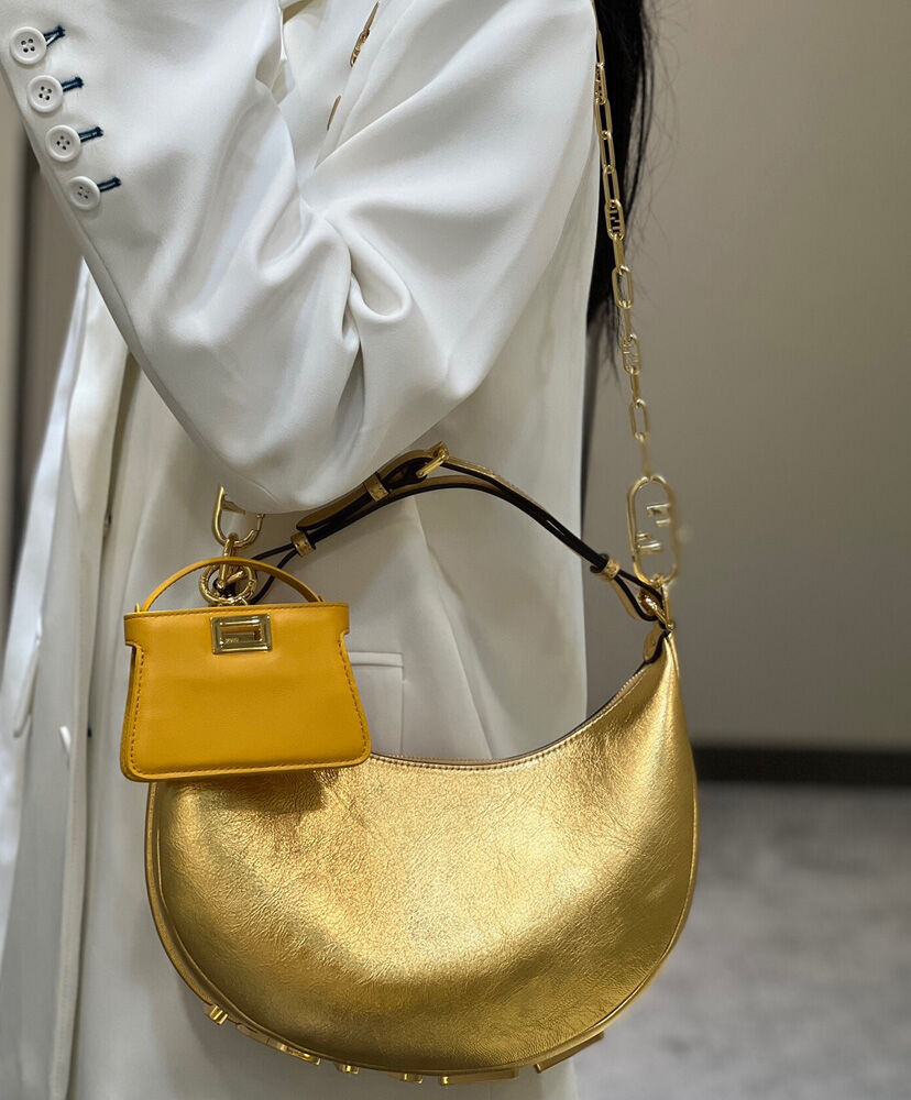 Fendi Fendigraphy Small 8BR798 Golden