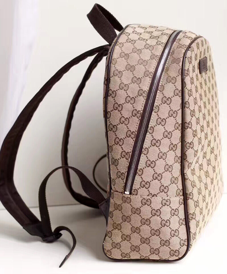 Gucci Rucksack Backpack GG Pattern 449906 Coffee