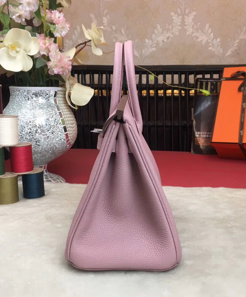Hermes Birkin 25 Togo Leather Pink
