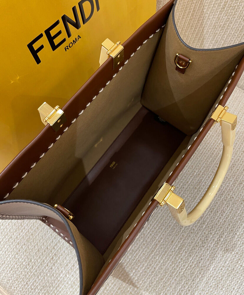 Fendi Sunshine Medium 8BH386 Coffee