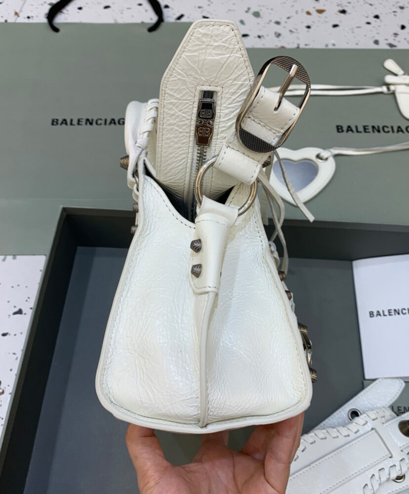 Balenciaga Neo Cagole XS Handbag Cream