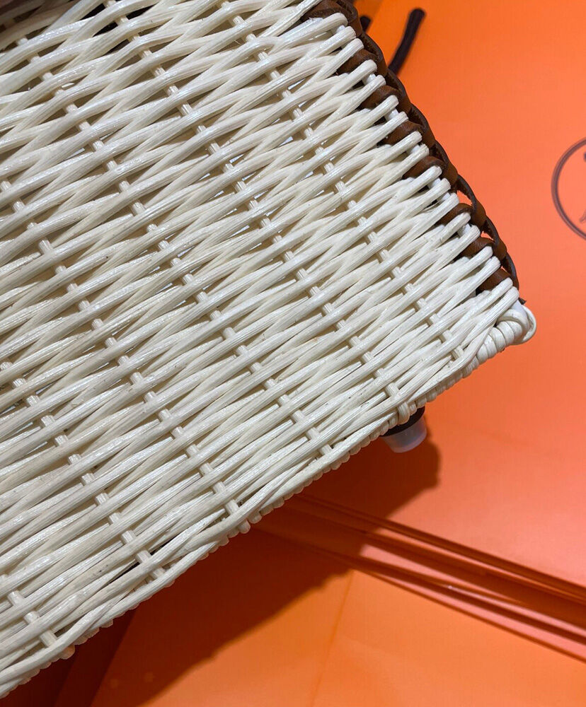 Hermes Birkin 25 Picnic Sellier Coffee