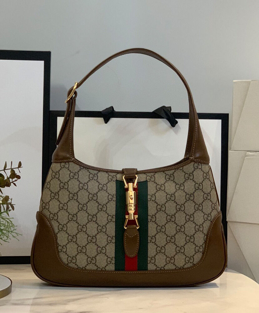 Gucci Jackie 1961 small hobo bag 636706 Coffee