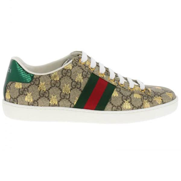 GUCCI ACE GG SUPREME SNEAKER WITH BEES   GC32