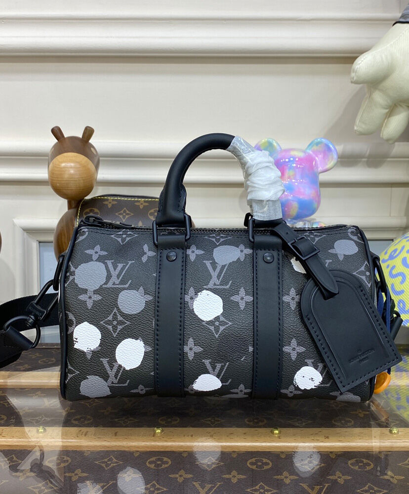 Louis Vuitton LV x YK Bandouli��re Keepall 25 M46406 Black