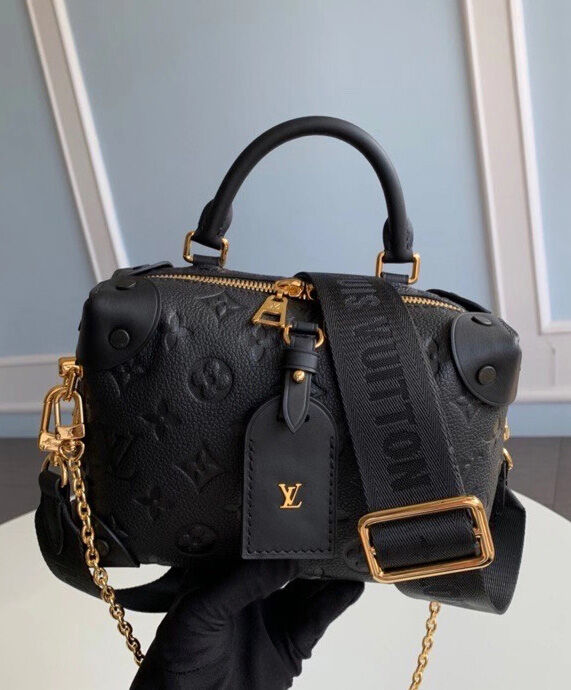 Louis Vuitton Petite Malle Souple M45393 M45394 Black