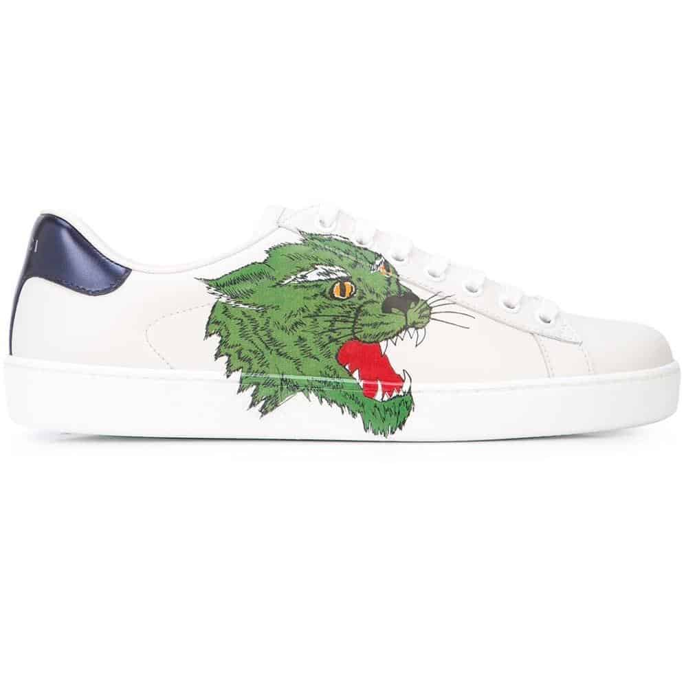 GUCCI ACE PANTHER SNEAKER   GC6