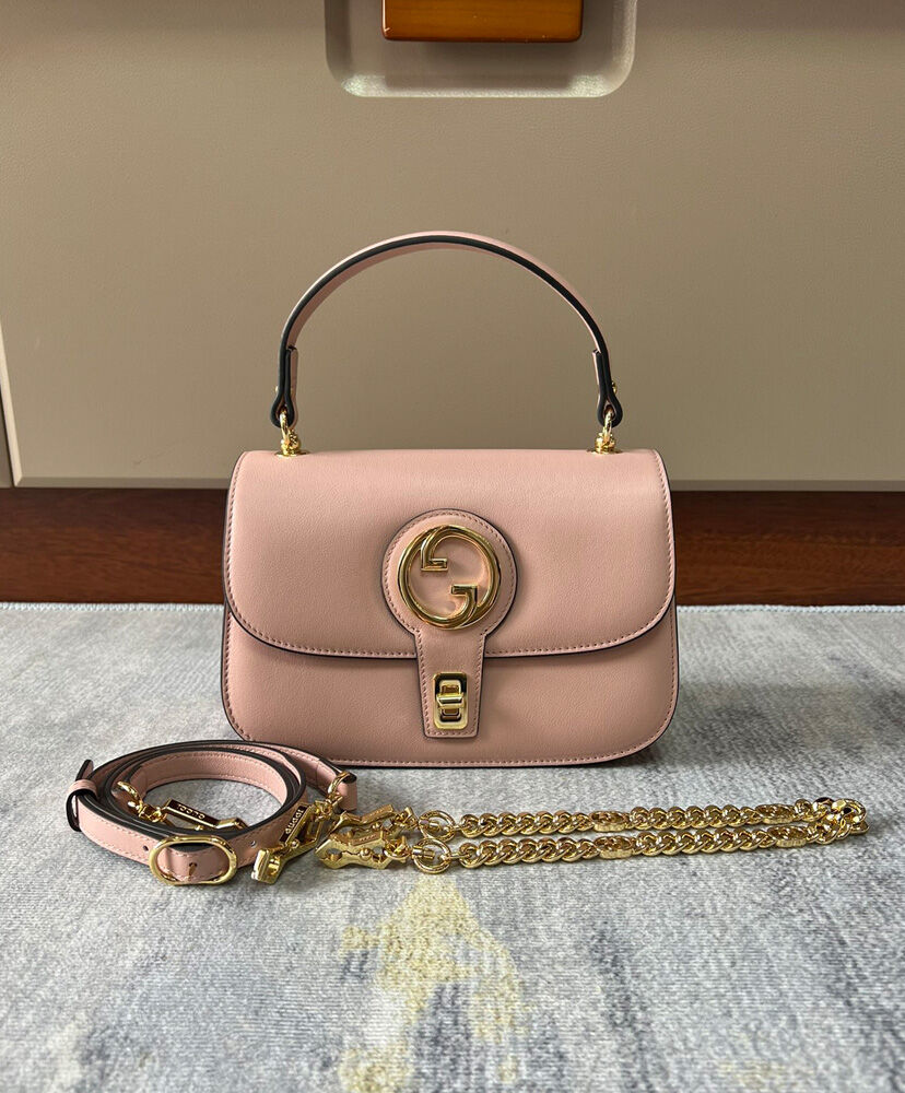 Gucci Blondie Top-handle Bag 735101 Pink