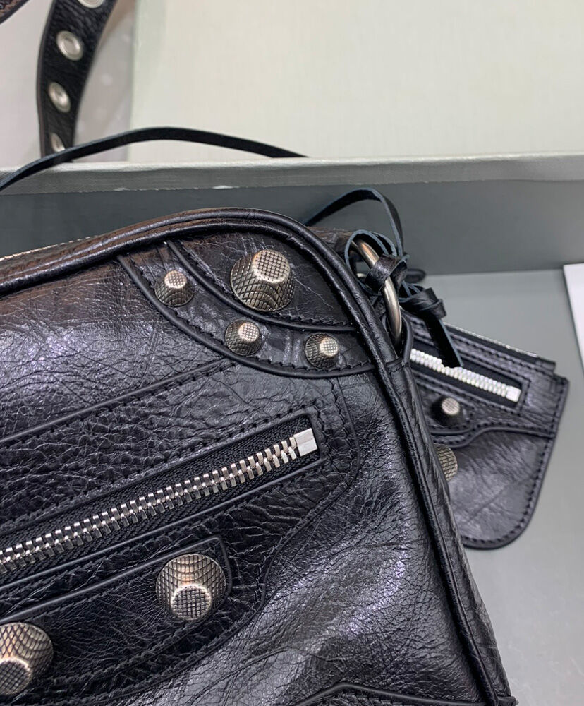 Balenciaga Le Cagole XS Flap Bag Black