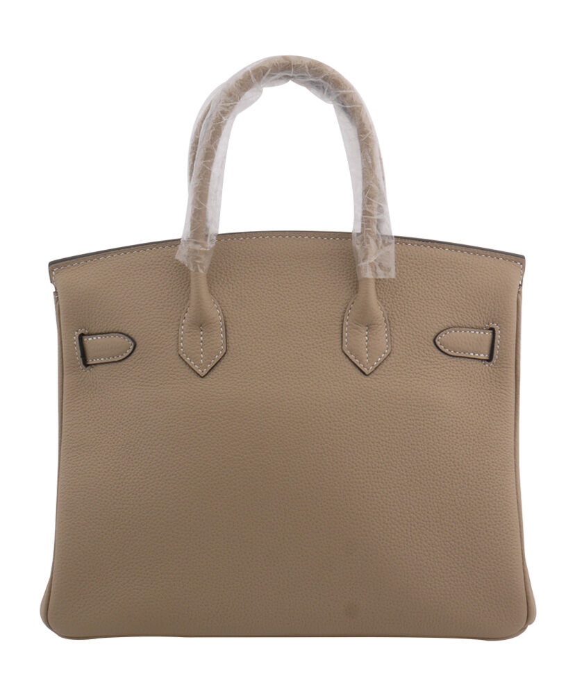 Hermes Birkin 30 Bag Togo Leather Gray